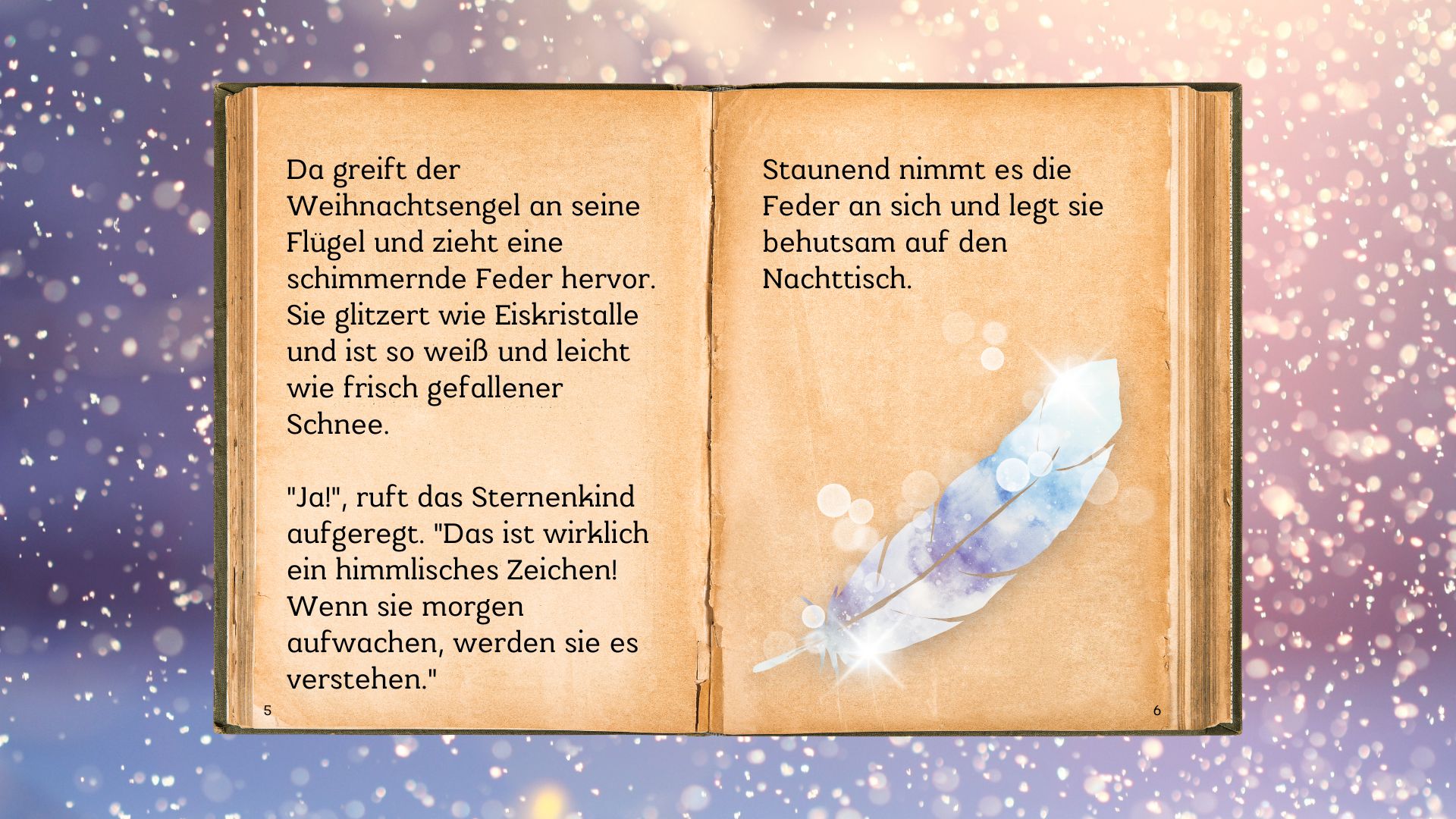 Weihnachtsgeschichte Sternenkind, BVKSG © Canva